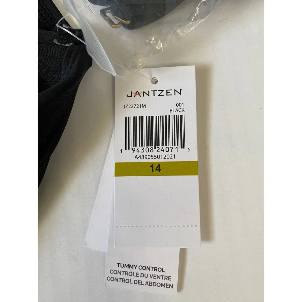 Jantzen black tankini